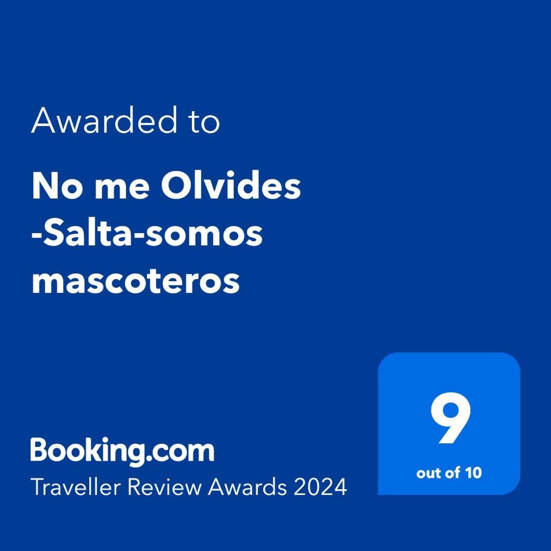 Апартаменти No Me Olvides -Salta-Somos Mascoteros Екстер'єр фото